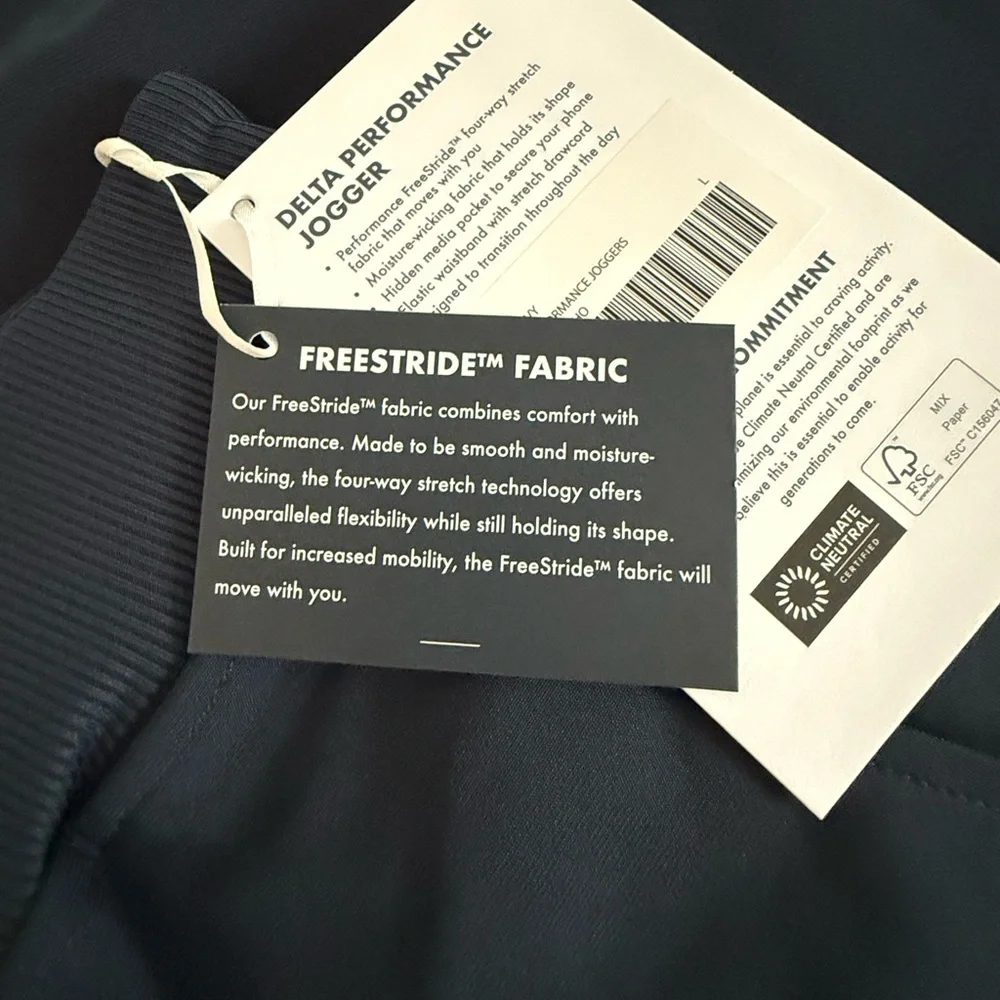 RHOBACK navy Jogger Pants - Picture 3 of 7